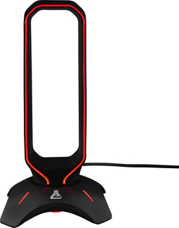 The G-Lab K-Stand RGB Gaming Stand: Universele Headset Standaard - met 2x USB Hub