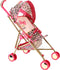 The Glam Crew Poppenbuggy Danny met Luipaardprint Roze/Goud