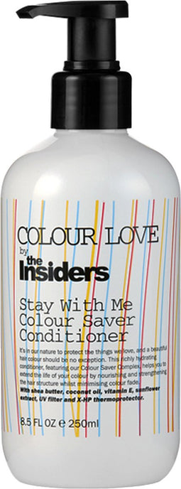 The Insiders Stay With Me Colour Save Conditioner 250 ml - Conditioner voor ieder haartype