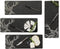 The Just Slate Company Kaasplankjes cadeauset - Edelherst - 4 stuks met mesjes