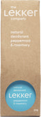 The lekker company deodorant - Pepermunt en Rozemarijn - 30 ML