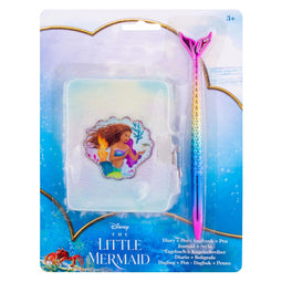 Canenco The little mermaid dagboekje pluche met pen