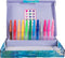 The Little Mermaid - Spray Pen Set - Kleurstiften voor Kinderen - Tekenset met Gekleurde Pennen en Tekensjablonen