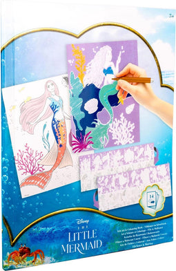 The Little Mermaid Viltkunst en Kleurboek