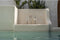 The Marble Disc on Stand - Wit - M
