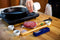 the Meatstick - MeatStick Mini X Set - Roestvast Staal - Blauw