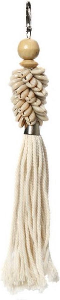 The MOM Keychain - White