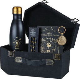 The Nightmare Before Christmas - Pencils, Metal Bottle, Notebook and Keychain Gift Set (Coffin)