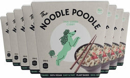 The Noodle Poodle - Noodles thai green curry 250gr - Stuk a 250 gram - 8 stuks