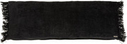 The Oh My Gee Kussenhoes - Zwart Fluweel - 35x100