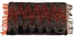 The Oh My Gee Kussenhoes - Zwart Oranje - 30x50