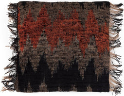 The Oh My Gee Kussenhoes - Zwart Oranje - 40x40