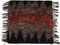 The Oh My Gee Kussenhoes - Zwart Oranje - 40x40