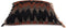 The Oh My Gee Kussenhoes - Zwart Oranje - 60x60