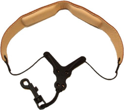 The Original Cebulla Neckstrap Medium Bruin leer (wijd)