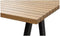 The Outsider Dining Tuintafel Bosco 220X100 Cm Acaciahout Aluminium The Outsider