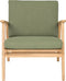The Outsider Loungeset Bari Acaciahout Olijf Groen