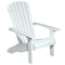 The Outsider Milan Loungestoel Adirondack Polywood Wit
