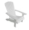 The Outsider Milan Loungestoel Adirondack Polywood Wit