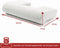 The Pillow Compact Standaard - Orthopedisch kussen Latex - Hoofdkussen voor Nekklachten - Kussen voor Nek inclusief Velours Kussensloop - 54x31x14cm