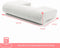 The Pillow Compact Zacht - Orthopedisch kussen Soft Latex - Hoofdkussen voor Nekklachten - Kussen voor Nek inclusief Velours Kussensloop - 54x31x14cm