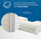 The Pillow Extra Comfort Standaard - Orthopedisch kussen Latex - Hoofdkussen voor Nekklachten - Kussen voor Nek inclusief Velours Kussensloop - 63x36x15cm