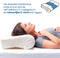 The Pillow Extra Comfort Standaard - Orthopedisch kussen Latex - Hoofdkussen voor Nekklachten - Kussen voor Nek inclusief Velours Kussensloop - 63x36x15cm