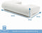 The Pillow Extra Comfort Zacht - Orthopedisch kussen Soft Latex - Hoofdkussen voor Nekklachten - Kussen voor Nek inclusief Velours Kussensloop - 63x36x15cm