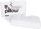 The Pillow Normaal Zacht - Orthopedisch kussen Soft Polyether - Hoofdkussen voor Nekklachten - Kussen voor Nek inclusief Velours Kussensloop - 63x36x15cm