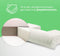 The Pillow Normaal Zacht - Orthopedisch kussen Soft Polyether - Hoofdkussen voor Nekklachten - Kussen voor Nek inclusief Velours Kussensloop - 63x36x15cm