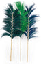 The Stunning Leaf - Smaragdgroen - Set van 6