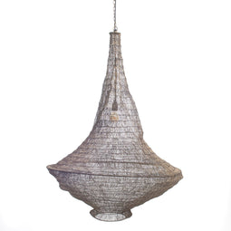 The Swirl Pendant - Brass - L