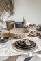 The Terracotta Burned Plate - Zwart - L