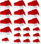 THE TWIDDLERS - 20 Kerstmutsen - Kerst- Perfect en leuk accessoire en kostuum voor kinderen en volwassenen voor kerstfeestjes - Kerstversiering