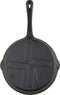 The Windmill Cast Iron - Skillet M met steel - gietijzer - ⌀21 cm