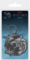 The Witcher - Wolf, zwaluw en ster rubberen sleutelhanger