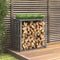vidaXL - Houtblokhouder - 108x52x74 - cm - massief - grenenhout - honingbruin