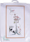 Thea Gouverneur - Borduurpakket met telpatroon - 1065A - Voorgesorteerde DMC Garens - Vogelhuisje - Aida - 45 cm x 100 cm - DIY Kit