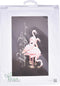 Thea Gouverneur - Borduurpakket met telpatroon - 1070.05 - Voorgesorteerde DMC Garens - Flamingo - Zwart Aida - 32 cm x 55 cm - DIY Kit
