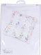 Thea Gouverneur - Borduurpakket met telpatroon - 2074 - Voorgesorteerde DMC Garens - Wilde Bloemen Kussen - Jobelan - 41 cm x 41 cm - DIY Kit