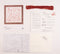 Thea Gouverneur - Borduurpakket met telpatroon - 2093A - Voorgesorteerde DMC Garens - Antieke Letters Merklap - Aida - 34 cm x 34 cm - DIY Kit
