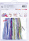 Thea Gouverneur - Borduurpakket met telpatroon - 3025A - Voorgesorteerde DMC Garens - Hortensia Anemonen - Aida - 37 cm x 42 cm - DIY Kit