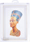Thea Gouverneur - Borduurpakket met telpatroon - 3071 - Voorgesorteerde DMC Garens - Nefertete (klein) - Linnen - 35 cm x 45 cm - DIY Kit