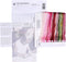 Thea Gouverneur - Borduurpakket met telpatroon - 412A - Voorgesorteerde DMC Garens - Roos Leersum - Aida - 44 cm x 44 cm - DIY Kit