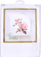 Thea Gouverneur - Borduurpakket met telpatroon - 412A - Voorgesorteerde DMC Garens - Roos Leersum - Aida - 44 cm x 44 cm - DIY Kit