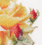 Thea Gouverneur - Borduurpakket met telpatroon - 416 - Voorgesorteerde DMC Garens - Roos Release - Linnen - 25 cm x 25 cm - DIY Kit