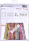 Thea Gouverneur - Borduurpakket met telpatroon - 424A - Voorgesorteerde DMC Garens - Wilde Kruiden - Aida - 35 cm x 46 cm - DIY Kit