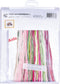 Thea Gouverneur - Borduurpakket met telpatroon - 433A - Voorgesorteerde DMC Garens - Pioenrozen - Aida - 82 cm x 20 cm - DIY Kit