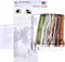 Thea Gouverneur - Borduurpakket met telpatroon - 449A - Voorgesorteerde DMC Garens - Rode Koe - Aida - 45 cm x 70 cm - DIY Kit