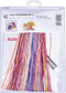 Thea Gouverneur - Borduurpakket met telpatroon - 454A - Voorgesorteerde DMC Garens - Viooltje - Aida - 10 cm x 10 cm - DIY Kit
